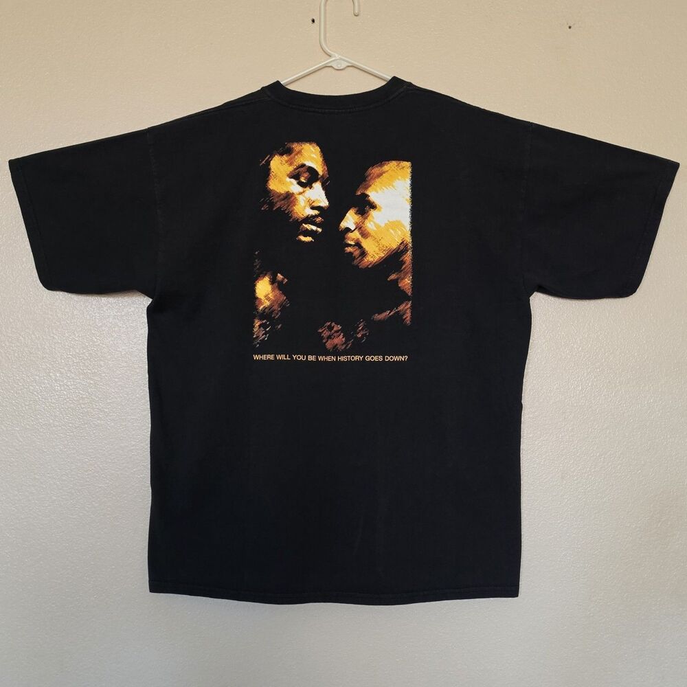Vintage Mike Tyson Versus Lennox Lewis XL T-Shirt Championship Boxing 2002 Y2K